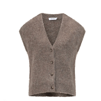 KNIT-TED CONSTANZE CARDIGAN MOCCA