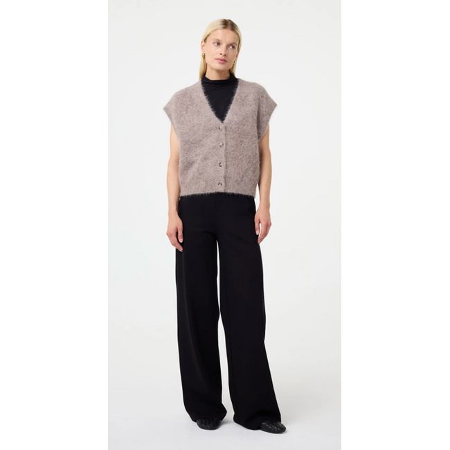 KNIT-TED CONSTANZE CARDIGAN MOCCA