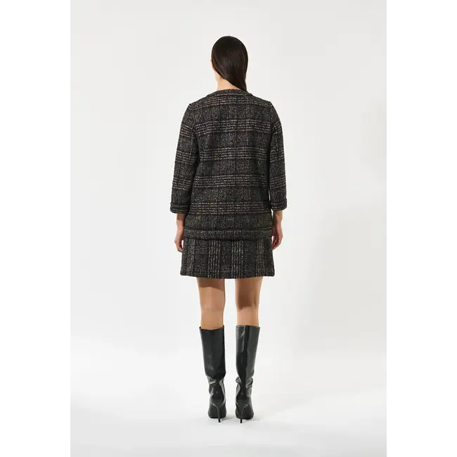 Dea Kudibal AISHA JACKET BLACK CHECK