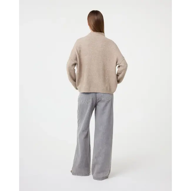 KNIT-TED KIM PULLOVER SAND