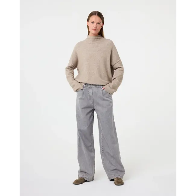 KNIT-TED KIM PULLOVER SAND