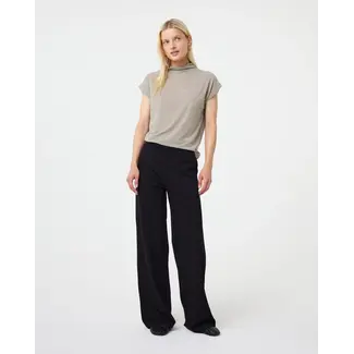 KNIT-TED FLORE PANTS BLACK