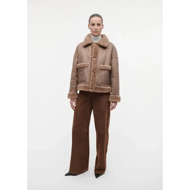 Studio AR FAJE FAUX MINK CAMEL