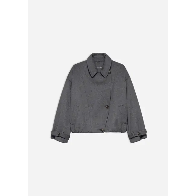 Studio AR SILAS WOOL BLEND GREY MEL.