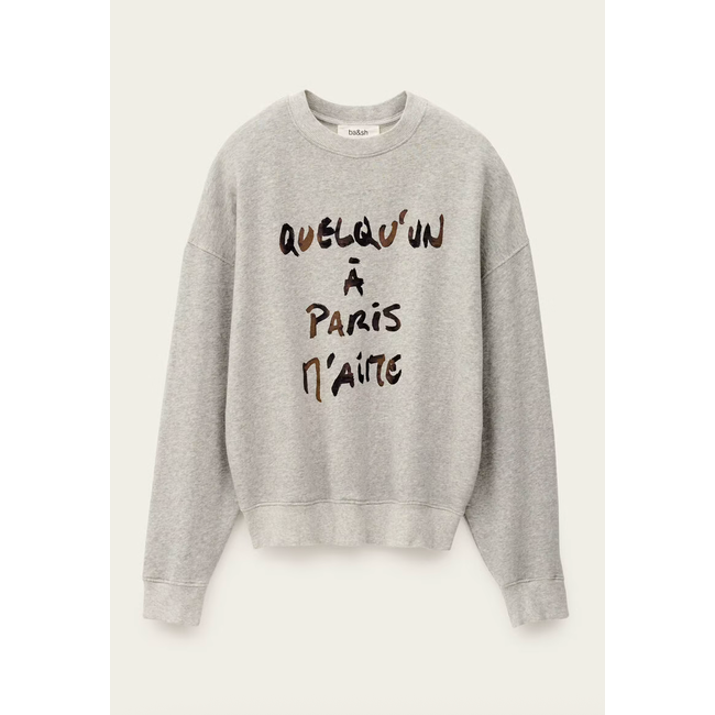 Ba&sh SWEAT BRICE GRIS