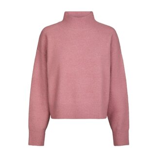 Neo Noir PAULINA KNIT BLOUSE ROSE