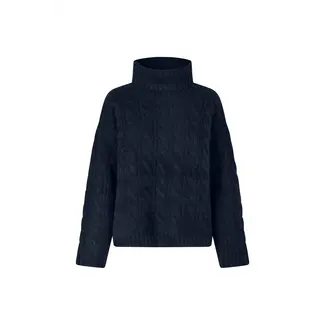 Lollys Laundry RESNO KNIT JUMPER LS DARK BLUE