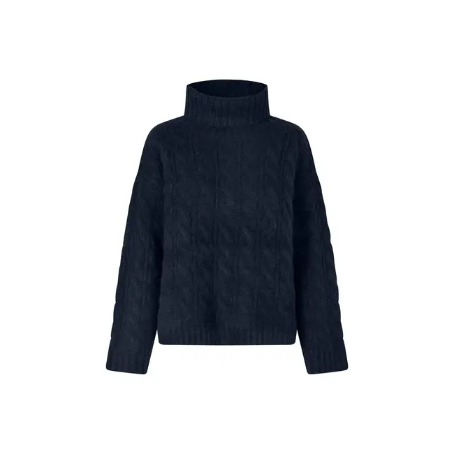 Lollys Laundry RESNO KNIT JUMPER LS DARK BLUE