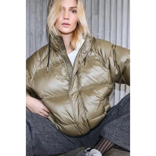 Lollys Laundry SHELBY JACKET DUSTY GREEN