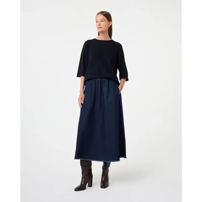 KNIT-TED MER TEE NIGHT BLUE