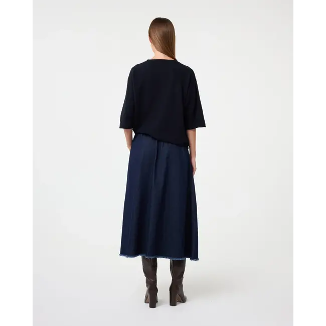 KNIT-TED MER TEE NIGHT BLUE