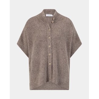KNIT-TED PLEUNIE PONCHO MOCCA