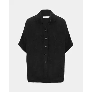 KNIT-TED PLEUNIE PONCHO BLACK