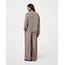 KNIT-TED AMALIA PULLOVER MOCCA
