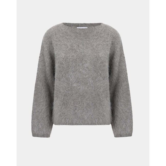KNIT-TED AMALIA PULLOVER MOCCA