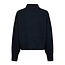 Neo Noir PAULINA KNIT BLOUSE NAVY