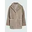 Minus MSALDA REV. FAUX FUR JACKEY SAND GREY