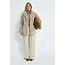 Minus MSALDA REV. FAUX FUR JACKEY SAND GREY