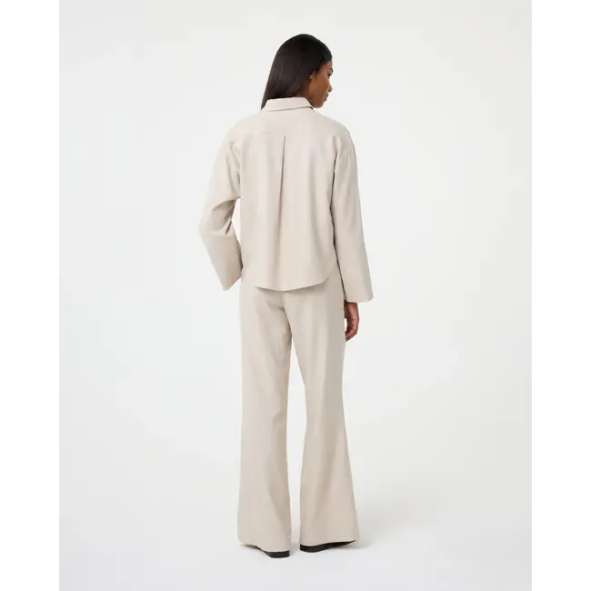 KNIT-TED CARA BLOUSE SAND