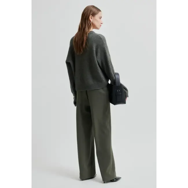 Second Female FIQUE CLASSIC TROUSERS BELUGA
