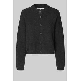 Second Female GABBY KNIT CARDIGAN BLACK SAND