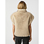 Neo Noir KEVINI FAUX FUR VEST BEIGE