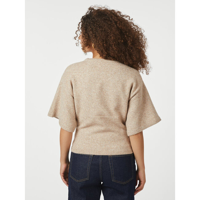 Neo Noir ASHA KNIT TEE SAND MEL.