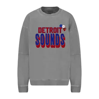 Newtone Brand SWEATSHIRT ROLLER SONG GREY