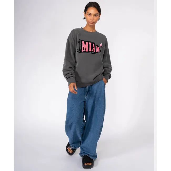 Newtone Brand SWEATSHIRT ROLLER PRENNANT PEPPER