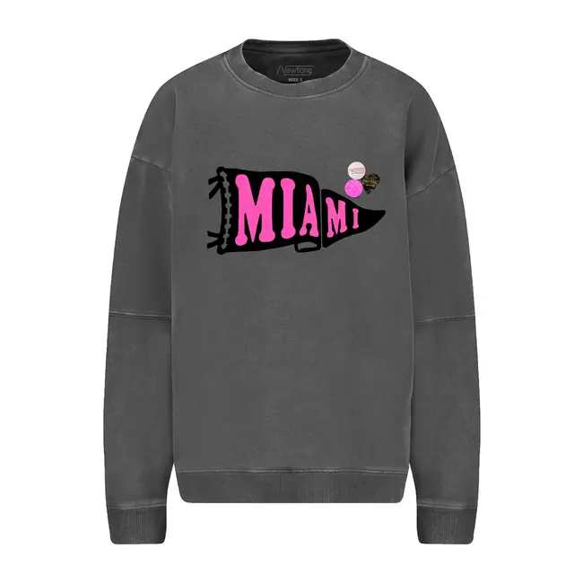 Newtone Brand SWEATSHIRT ROLLER PRENNANT PEPPER