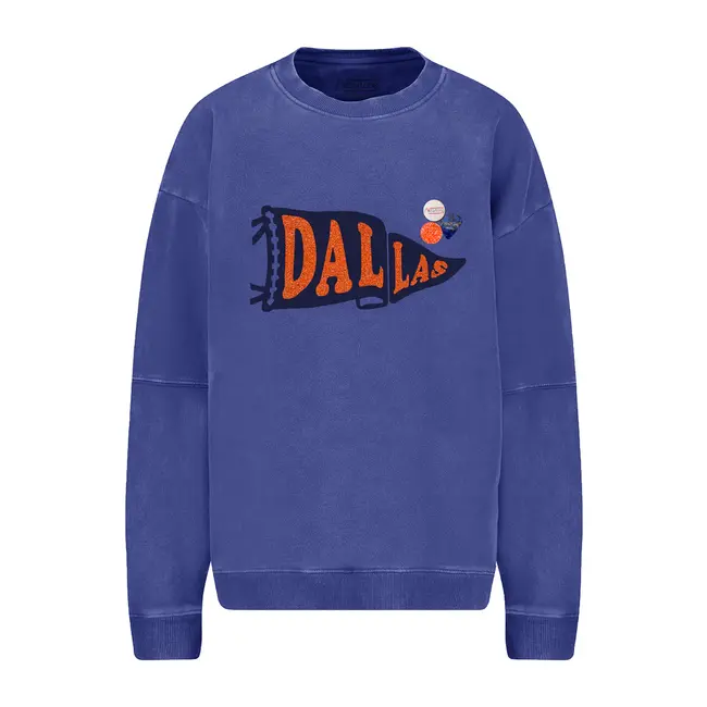Newtone Brand SWEATSHIRT ROLLER PRENNANT FLO BLUE