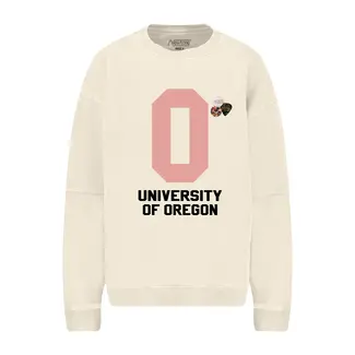 Newtone Brand SWEATSHIRT ROLLER LETTERS NATURAL