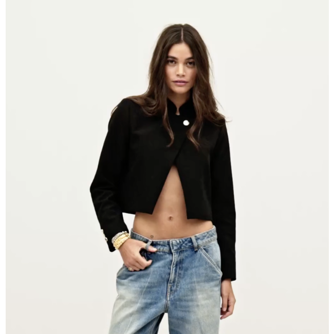 Ba&sh VESTE CHROMA NOIR