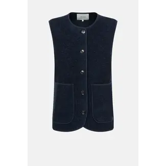 Ame antwerp MADISON NAVY WOOL JACKET