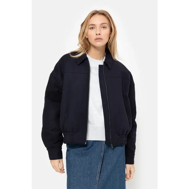 Ame antwerp MILF NAVY WOOLY BOMBER