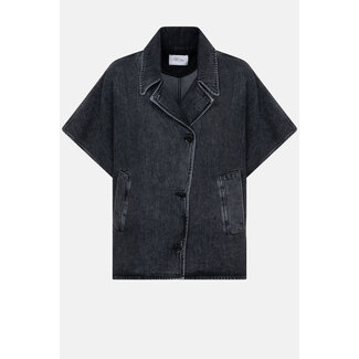 Ame antwerp LAUREN DARK GREY DENIM TRENCH
