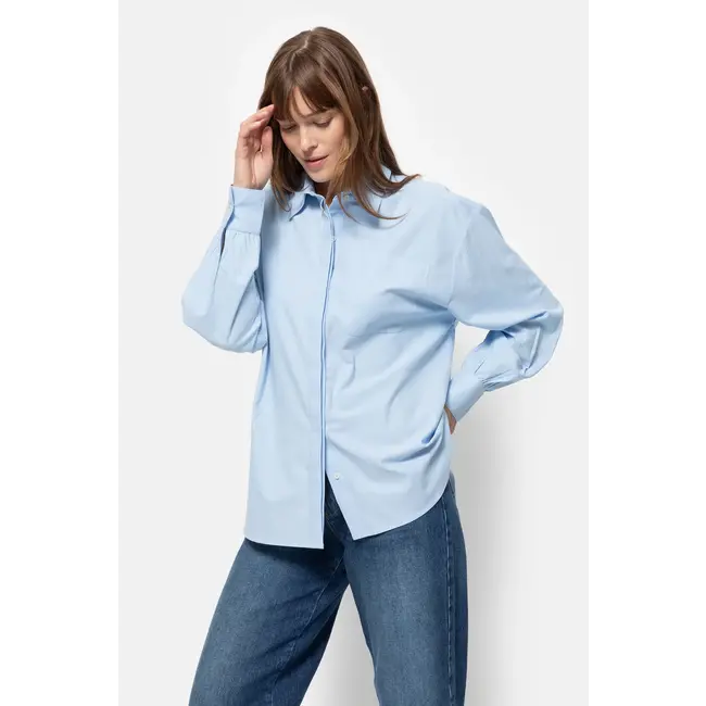 Ame antwerp MADELINE LIGHT BLUE OXFORD SHIRT