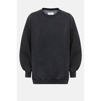 Ame antwerp ULLA VINTAGE BLACK OVERSIZED SWEATSHIRT