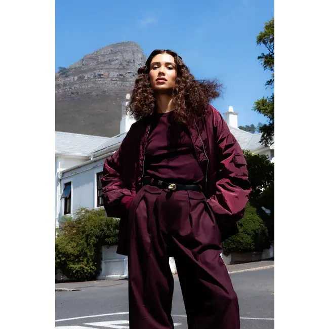 Ame antwerp LIVELY PLUM BELT