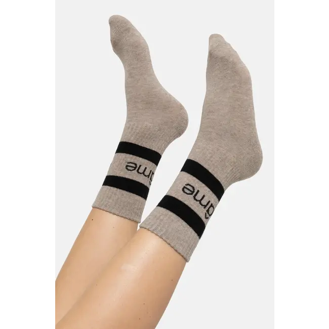 Ame antwerp DIEGO TAUPE SPORTS SOCKS