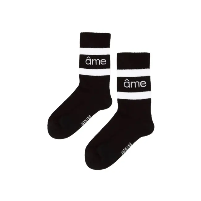 Ame antwerp DIEGO BLACK SOCKS