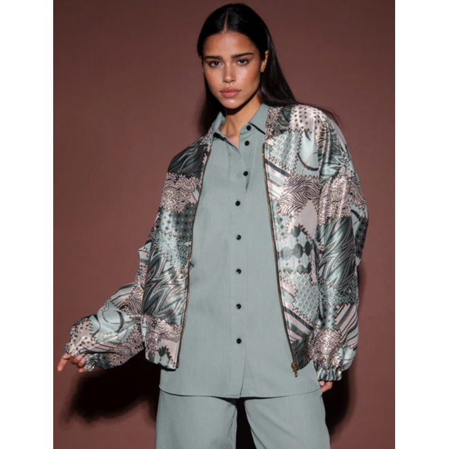 Amaya Amsterdam FANNY JACKET MULTI PRINT