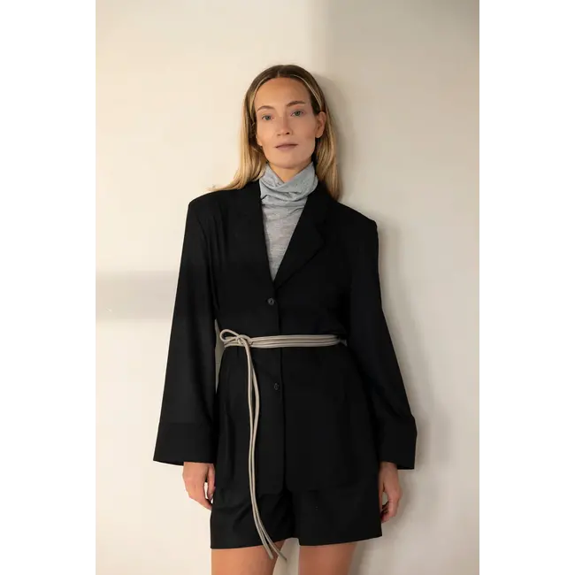 Ruby Tuesday PERRE BLAZER BLOUSE BLACK