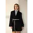 Ruby Tuesday PERRE BLAZER BLOUSE BLACK