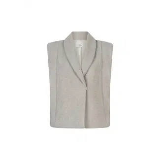 Ruby Tuesday CEDRIC SCARF GILET LIGHT GREY MEL.