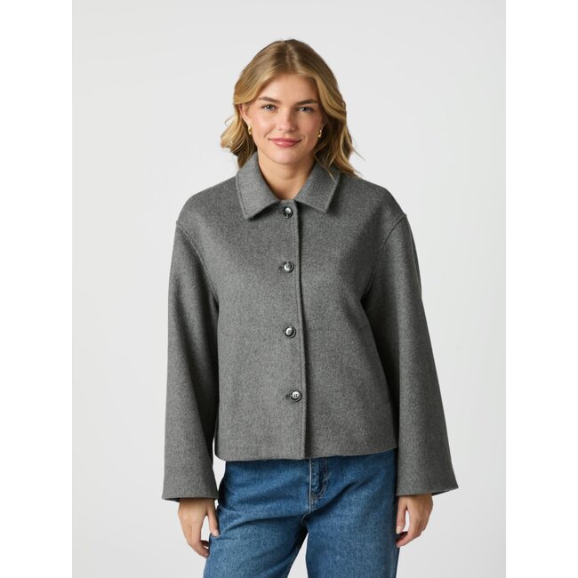 Neo Noir HAMRA WOOL JACKET GREY MEL.