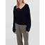 PEOPLE'S REPUBLIC OF CASHMERE WOMEN'S OVERSIZED V. NAVY BLUE
