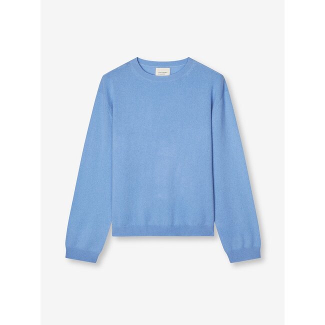 PEOPLE'S REPUBLIC OF CASHMERE WOMEN'S OVERSIZED R.  SOFT BLUE