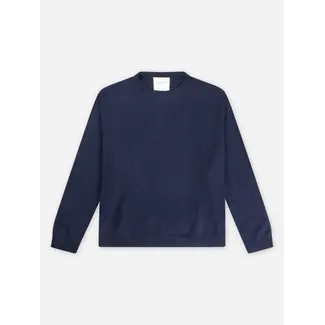 PEOPLE'S REPUBLIC OF CASHMERE WOMEN'S OVERSIZED R.  NAVY BLUE