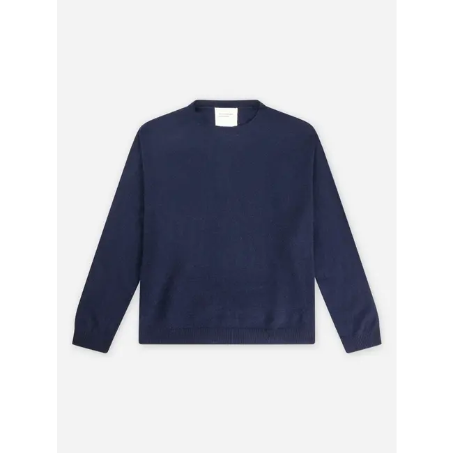 PEOPLE'S REPUBLIC OF CASHMERE WOMEN'S OVERSIZED R.  NAVY BLUE
